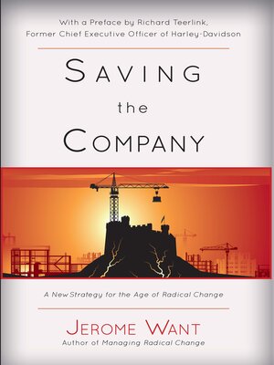 cover image of Saving the Company